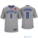 Maillot Manche Courte Brooklyn Nets Spencer Dinwiddie 8Gris 2017/18
