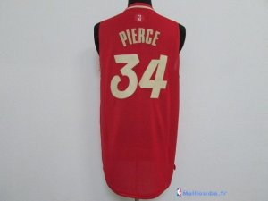 Maillot NBA Pas Cher Noël Los Angeles Clippers Pierce 34 Rouge