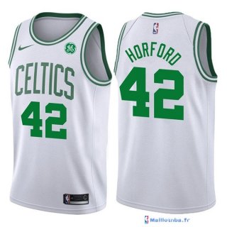 Maillot NBA Pas Cher Boston Celtics Al Horford 42 Blanc 2017/18