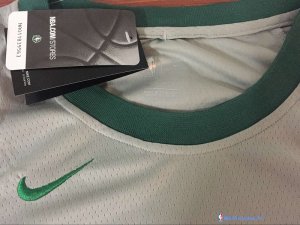 Maillot NBA Pas Cher Boston Celtics Kyrie Irving 11 Nike Gris Ville 2017/18