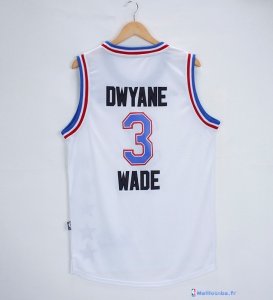 Maillot NBA Pas Cher All Star 2015 Dwyane Wade 3 Blanc
