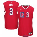 Maillot NBA Pas Cher Los Angeles Clippers Chris Paul 3 Rouge