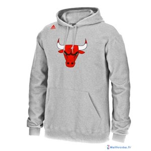 Sweat Capuche NBA Chicago Bulls Michael Jordan 23 Gris