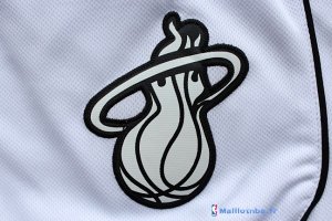 Pantalon NBA Pas Cher Miami Heat Blanc