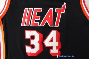 Maillot NBA Pas Cher Miami Heat Ray Allen 34 Retro Noir