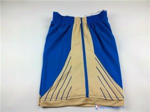 Pantalon NBA Pas Cher Golden State Warriors Bleu 2015 Noël