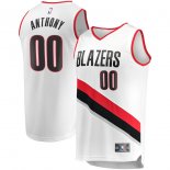 Portland Trail Blazers Carmelo Anthony Fanatics Branded White 2019/20 Fast Break Replica Player Jersey – Association Edition