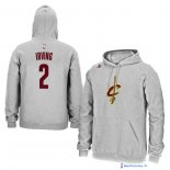 Sweat Capuche NBA Cleveland Cavaliers Kyrie Irving 2 Gris