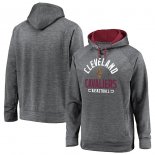 Cleveland Cavaliers Fanatics Branded Gray Battle Charged Pullover Hoodie