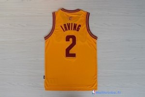 Maillot NBA Pas Cher Cleveland Cavaliers Kyrie Irving 2 Jaune