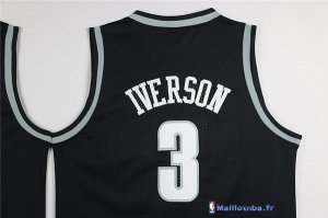 Maillot NCAA Pas Cher Georgetown Hoyas Allen Iverson 3 Noir