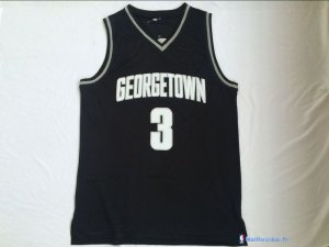 Maillot NCAA Pas Cher Fresno State Allen Iverson 3 Noir