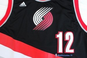 Maillot NBA Pas Cher Noël Portland Trail Blazers LaMarcus 12 Noir