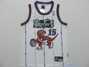 Maillot NBA Pas Cher Toronto Raptors Junior Anthony Bennett 15 Retro Blanc