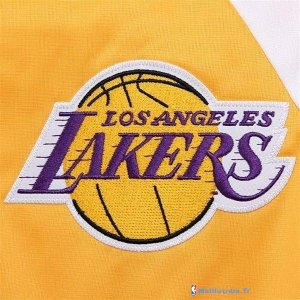 Survetement NBA Pas Cher Los Angeles Lakers Jaune Pourpre