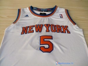 Maillot NBA Pas Cher New York Knicks Jason Kidd 5 Blanc