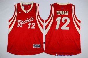 Maillot NBA Pas Cher Noël Houston Rockets Howard 12 Rouge