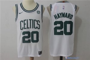 Maillot NBA Pas Cher Boston Celtics Gordon Hayward 20 Blanc 2017/18