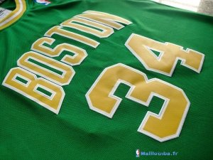 Maillot NBA Pas Cher Boston Celtics Paul Pierce 34 Vert Or