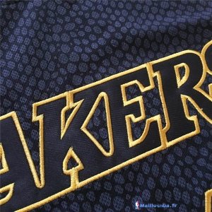 Maillot NBA Pas Cher Los Angeles Lakers 2016 Kobe Bryant 24 Noir Serpentina