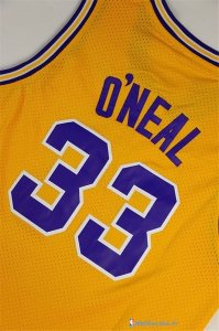 Maillot NCAA Pas Cher LSU Shaquille O'Neal 33 Jaune