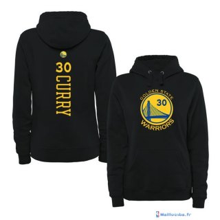 Sweat Capuche NBA Golden State Warriors Stephen Curry 30 Noir