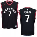 Maillot NBA Pas Cher Toronto Raptors Kyle Lowry 7 Noir