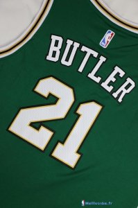 Maillot NBA Pas Cher Chicago Bulls Jimmy Butler 21 Vert