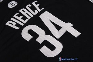 Maillot NBA Pas Cher Brooklyn Nets Paul Pierce 34 Noir