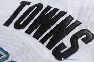 Maillot NBA Pas Cher Minnesota Timberwolves Karl Anthony 32 Towns Blanc