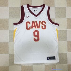 Maillot NBA Pas Cher Cleveland Cavaliers Dwyane Wade 9 Blanc Association 2017/18