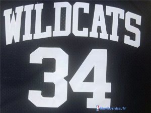 Maillot NCAA Pas Cher Wildcats Leonard Kevin 34 Bias Noir