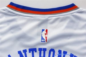 Maillot NBA Pas Cher New York Knicks Femme Carmelo Anthony 7 Blanc