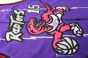 Maillot NBA Pas Cher Toronto Raptors Vince Carter 15 Retro Pourpre