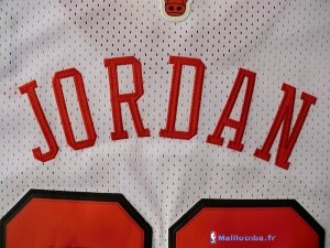 Maillot NBA Pas Cher Chicago Bulls Michael Jordan 23 Blanc