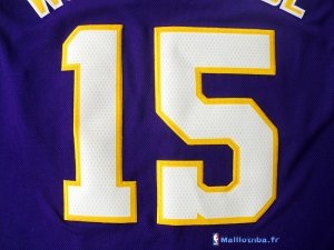 Maillot NBA Pas Cher Los Angeles Lakers Metta World 15 Peace Pourpre