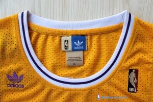 Maillot NBA Pas Cher Los Angeles Lakers Wesley Johnson 32 Jaune