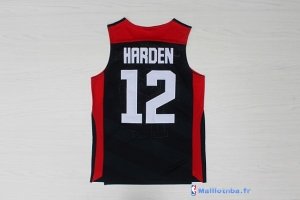 Maillot NBA Pas Cher USA 2012 James Harden 12 Noir