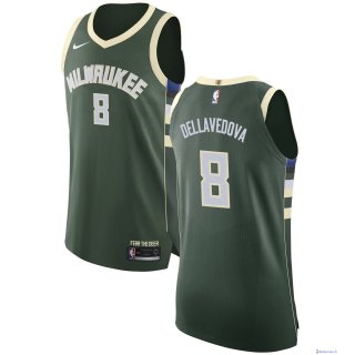 Maillot NBA Pas Cher Milwaukee Bucks Matthew Dellavedova 8 Vert Icon 2017/18