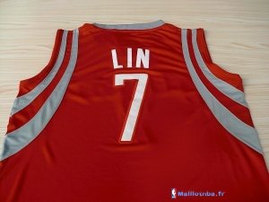 Maillot NBA Pas Cher Houston Rockets Jeremy Lin 7 Rouge