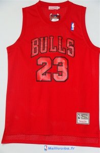 Maillot NBA Pas Cher Chicago Bulls Michael Jordan 23 Rouge Engrener