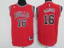 Maillot NBA Pas Cher Chicago Bulls Junior Pau Gasol 16 Rouge