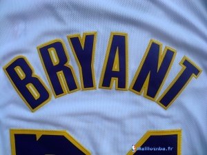 Maillot NBA Pas Cher Los Angeles Lakers Kobe Bryant 24 Blanc