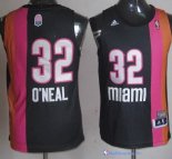 Maillot ABA Pas Cher Miami Heat Neal 32 Noir