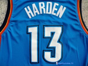 Maillot NBA Pas Cher Oklahoma City Thunder James Harden 13 Bleu