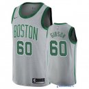 Maillot NBA Pas Cher Boston Celtics Jonathan Gibson 60 Nike Gris Ville 2017/18
