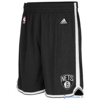 Pantalon NBA Pas Cher Brooklyn Nets Noir