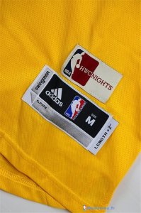 Maillot NBA Pas Cher Golden State Warriors Stephen Curry 30 City Jaune MC