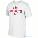 T-Shirt NBA Pas Cher Houston Rockets Blanc