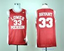 Maillot NCAA Pas Cher Lower Merion Kobe Bryant 33 Rouge